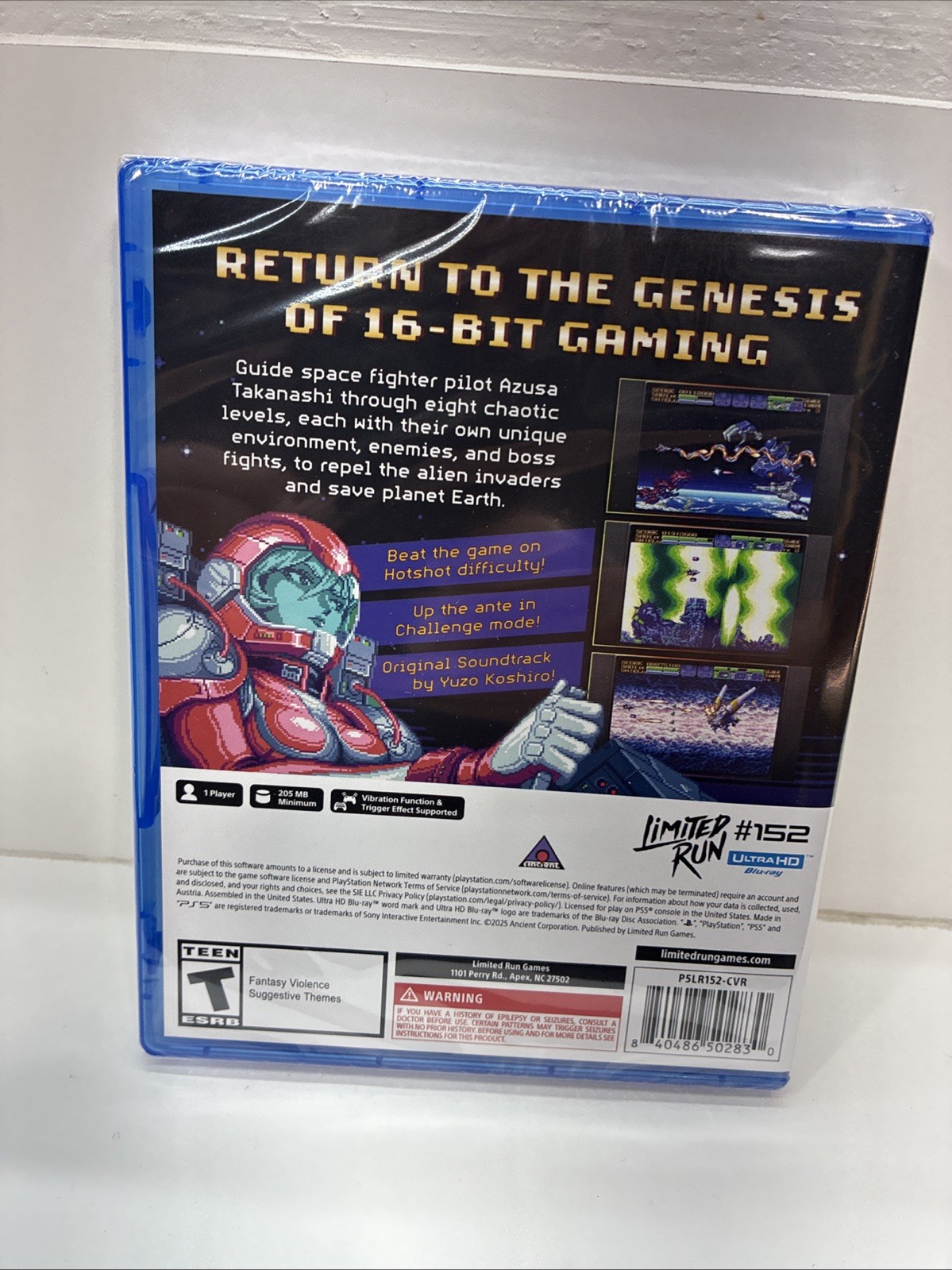 Earthion -PS5 Sony PlayStation 5 BRAND NEW SEALED Limited Run Games