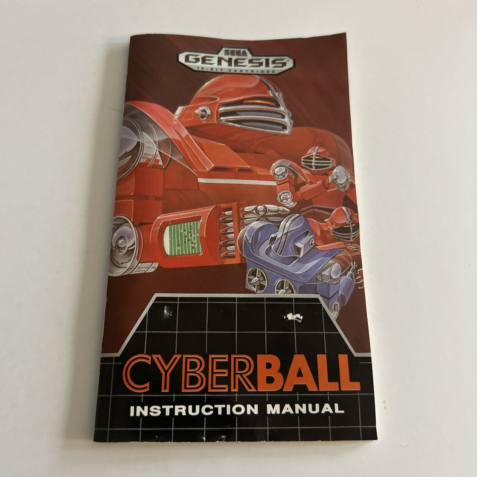 Cyberball (Sega Genesis, 1990) Complete With Manual & Case- Tested