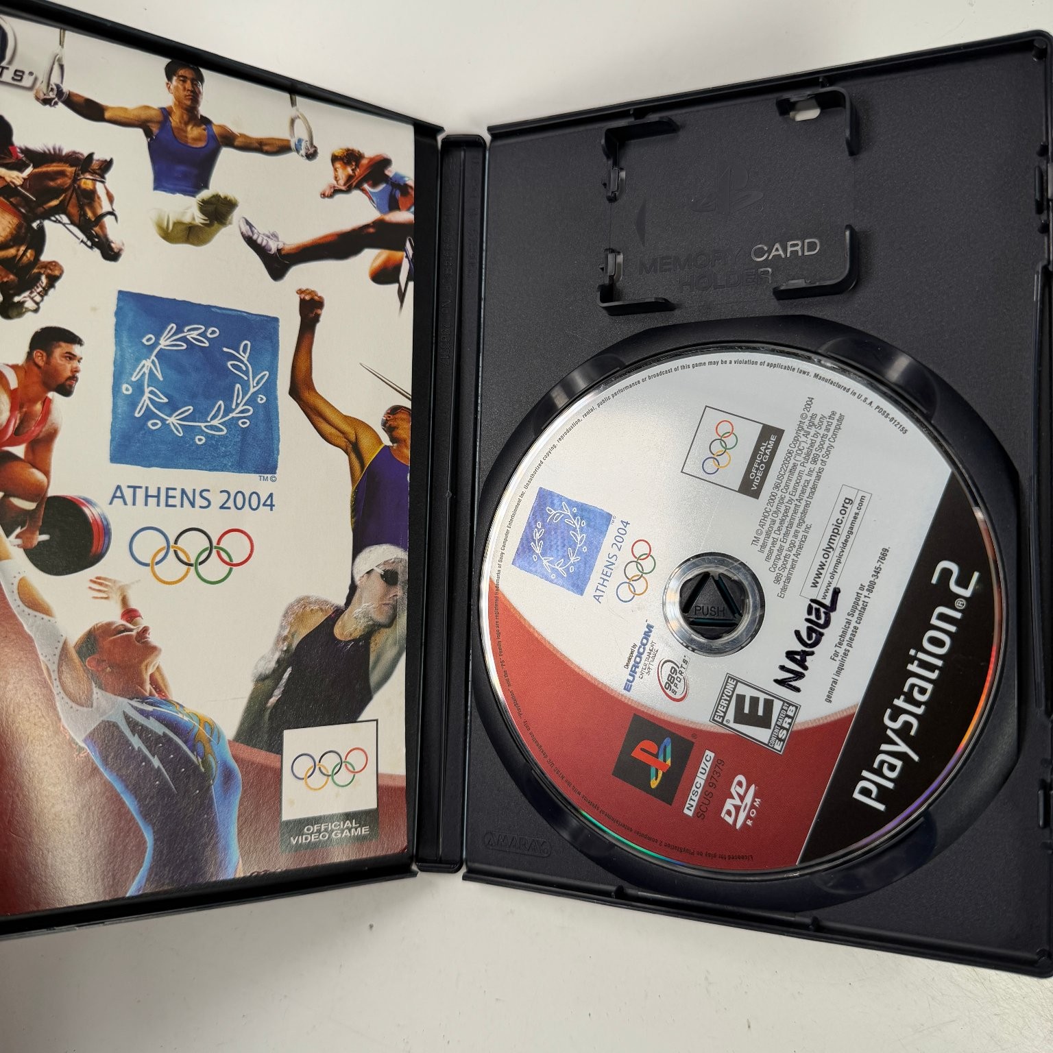 Athens 2004 PlayStation 2 Video Game Sports Olympics 1-4 Player