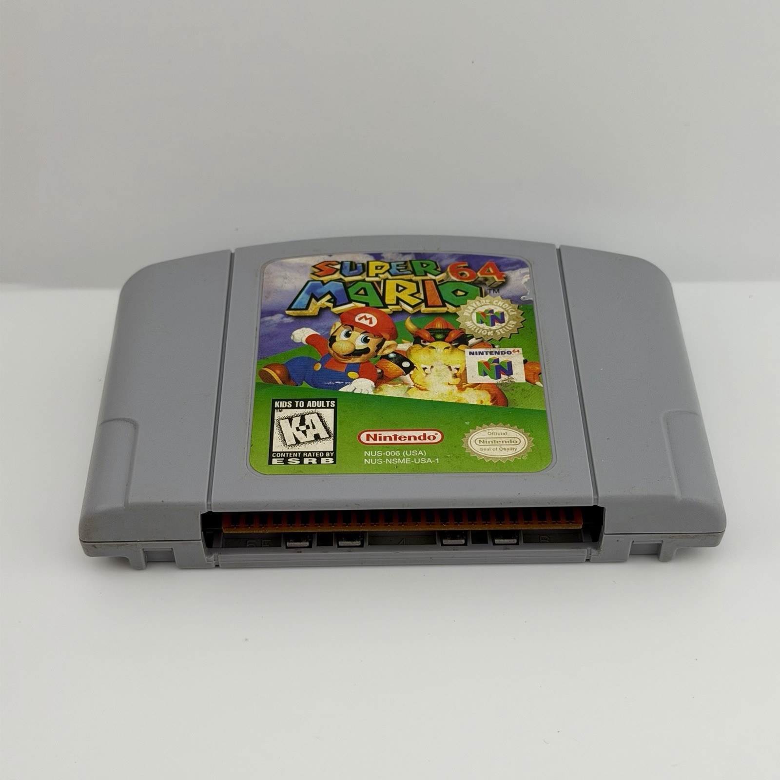 Super Mario 64 Players Choice 1996 Nintendo 64 N64 Cart Authentic Tested / Works