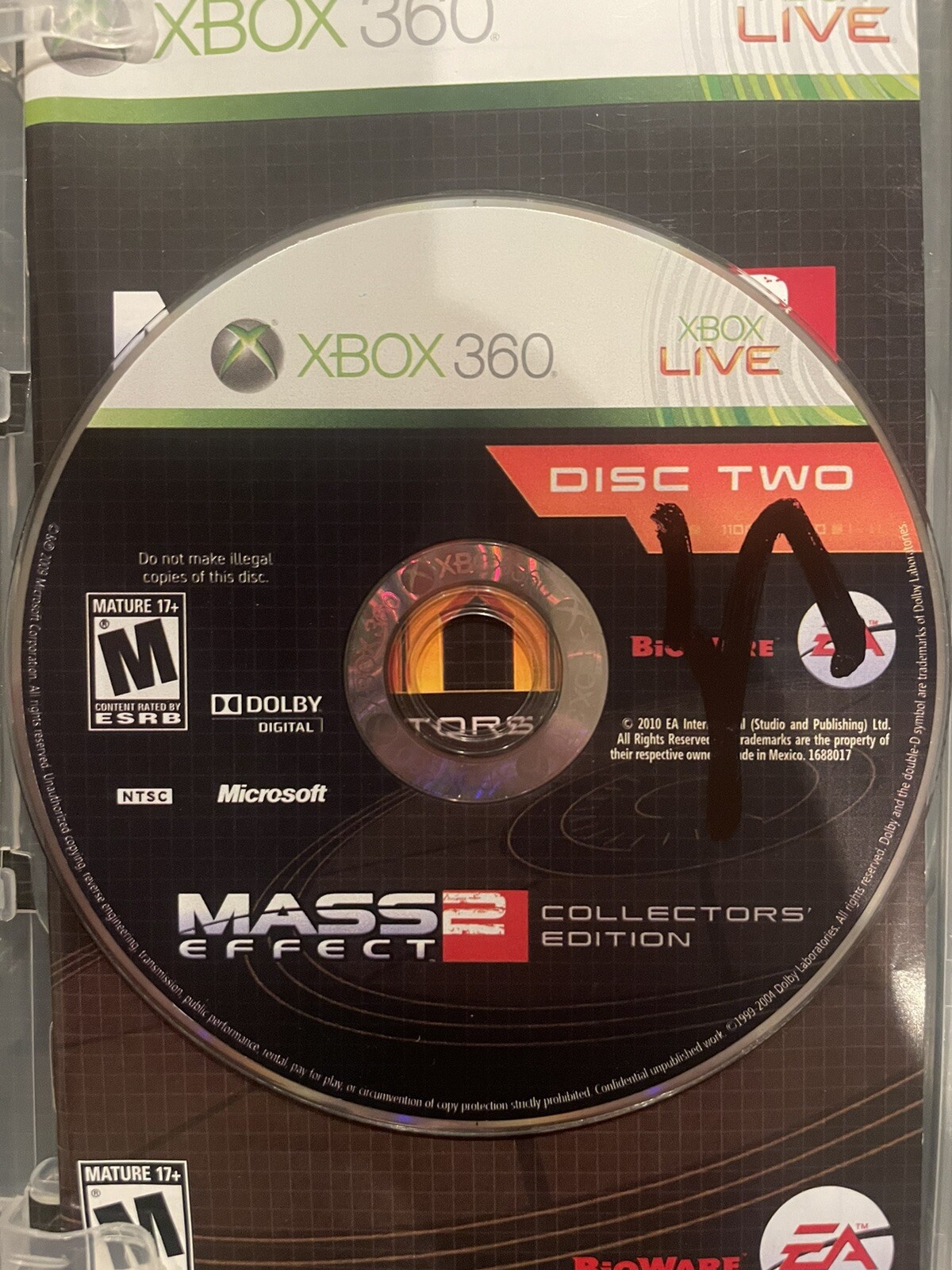 Mass Effect 2 — Collector’s Edition; CIB (Microsoft Xbox 360, 2010)