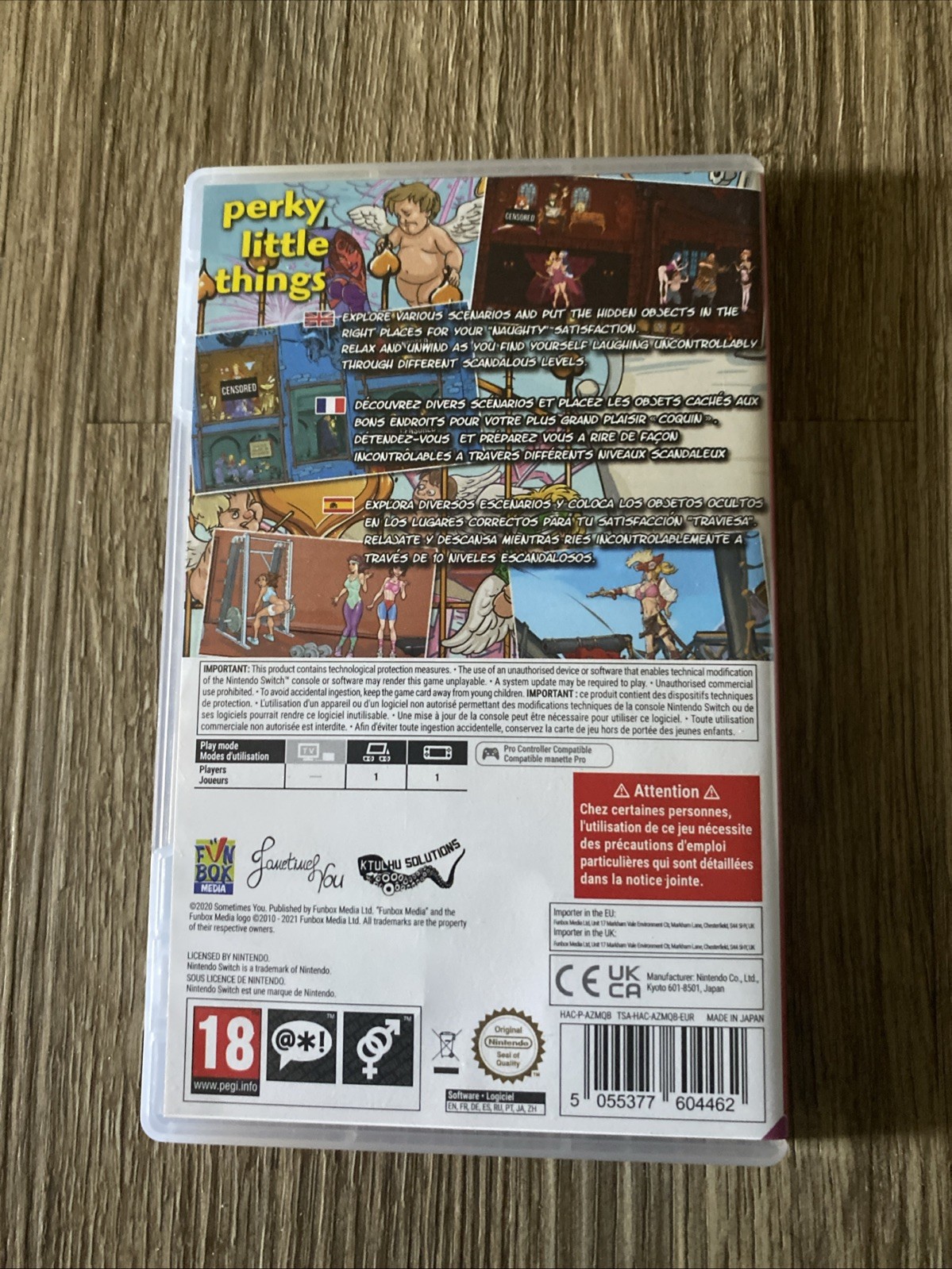 Perky Little Things (Nintendo Switch, 2021)