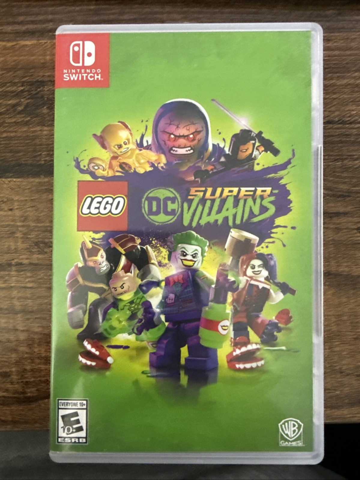 WB Games LEGO DC Super-Villains Nintendo Switch E10+ NTSC-U/C 2018 Case