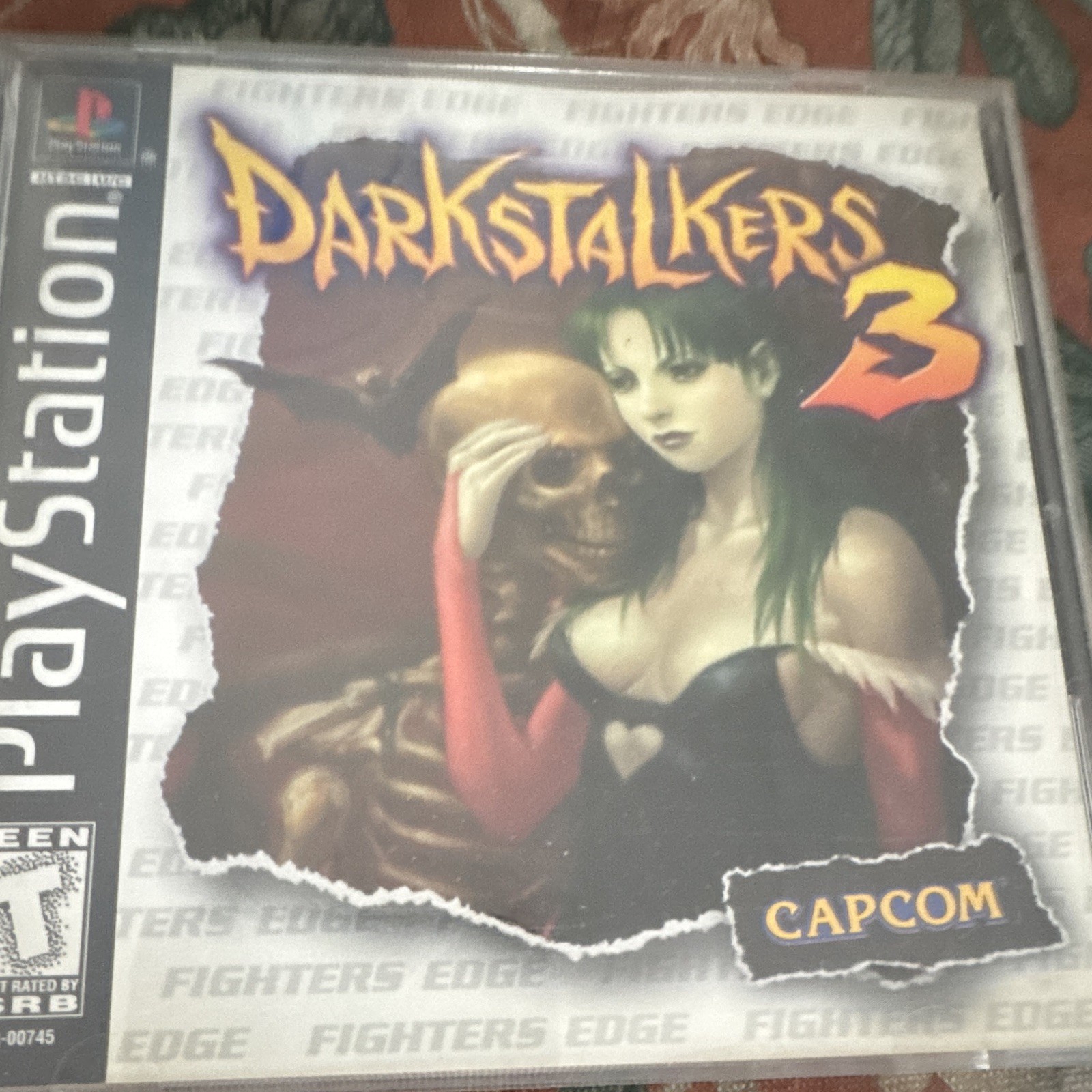 Capcom Darkstalkers 3 Sony PlayStation 1 PS1 Fighting NTSC-U/C T cib