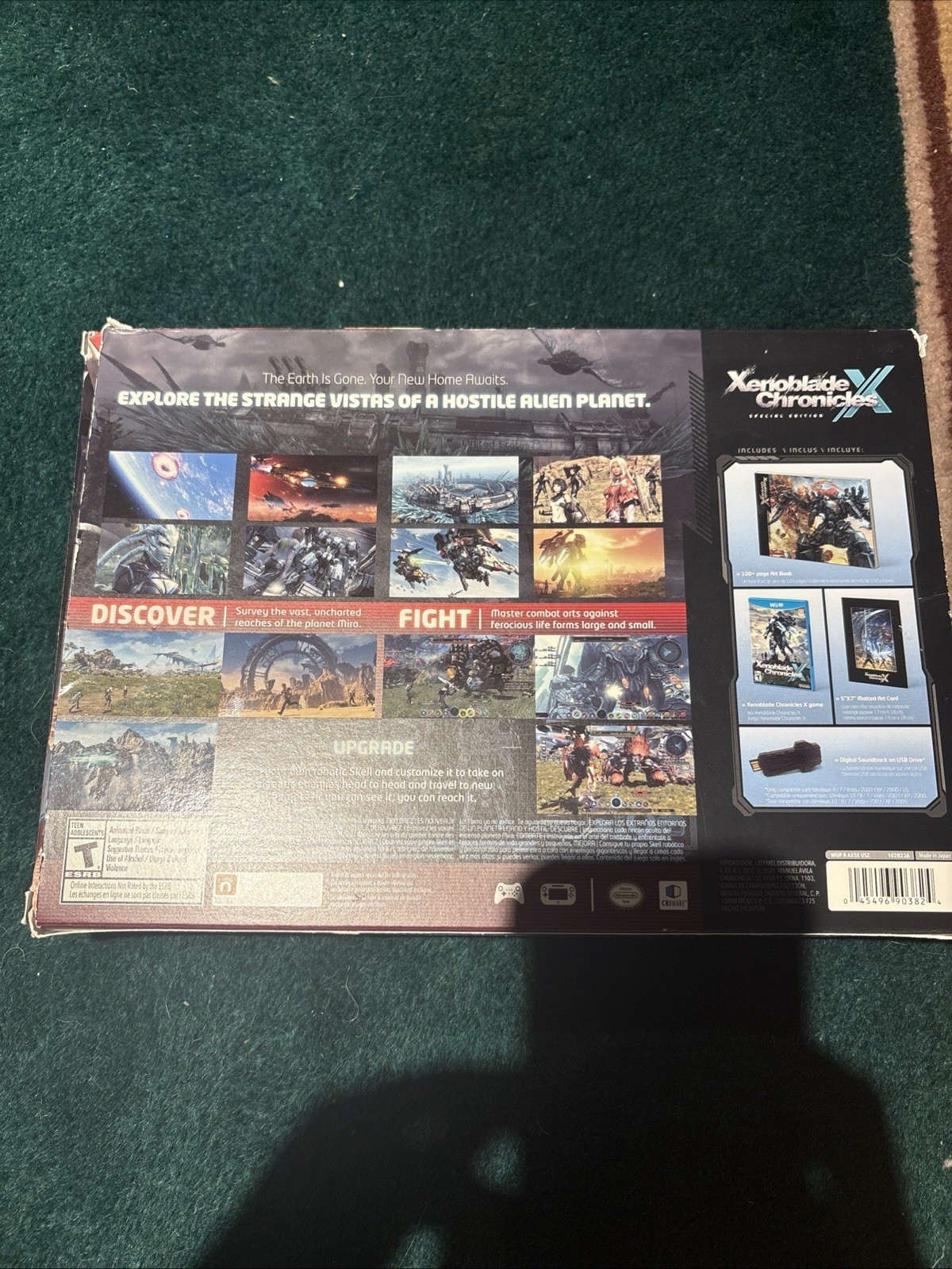 Xenoblade Chronicles X – Special Edition (Nintendo Wii U, 2015) *No Game Disc