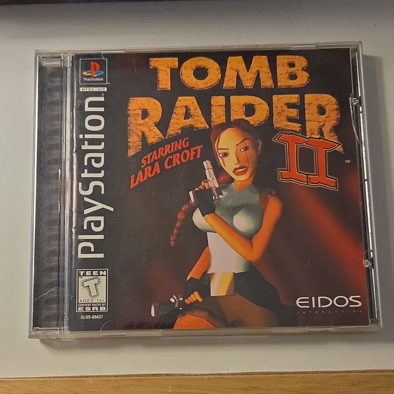 Eidos Tomb Raider II Starring Lara Croft PS1 NTSC-U/C 1997 T 1 Player