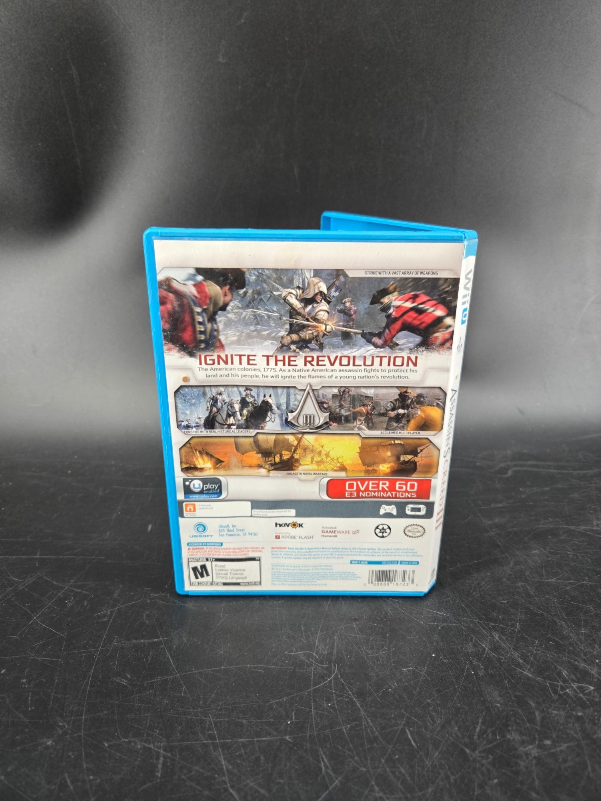 Assassin’s Creed III (Nintendo Wii U, 2012)