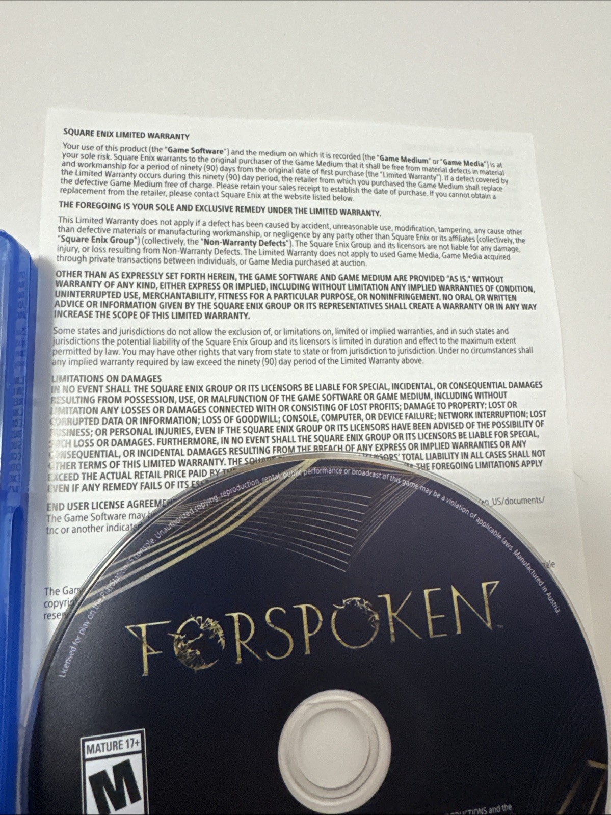 Forspoken – Sony PlayStation 5 Ps5 Tested