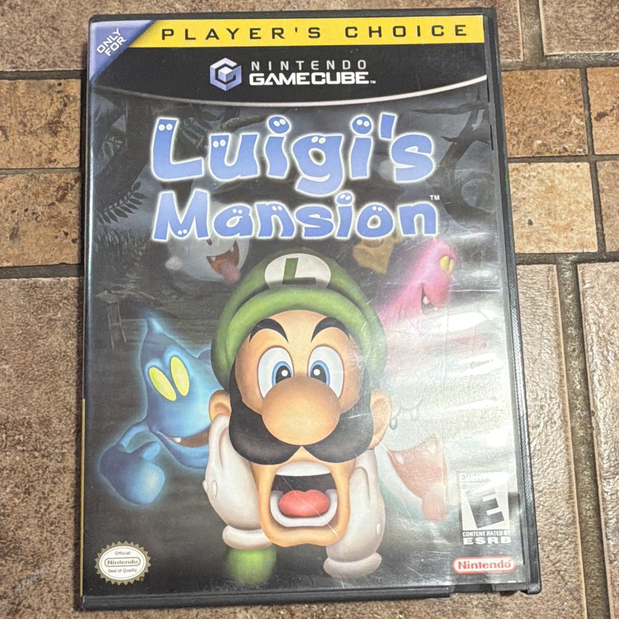 Nintendo Luigi’s Mansion Player’s Choice GameCube Disc & Case NTSC-U/C