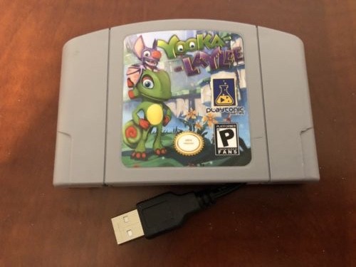 Yooka Laylee Kickstarter 64-Bit Tier Special Edition Brand New N64 cartridge