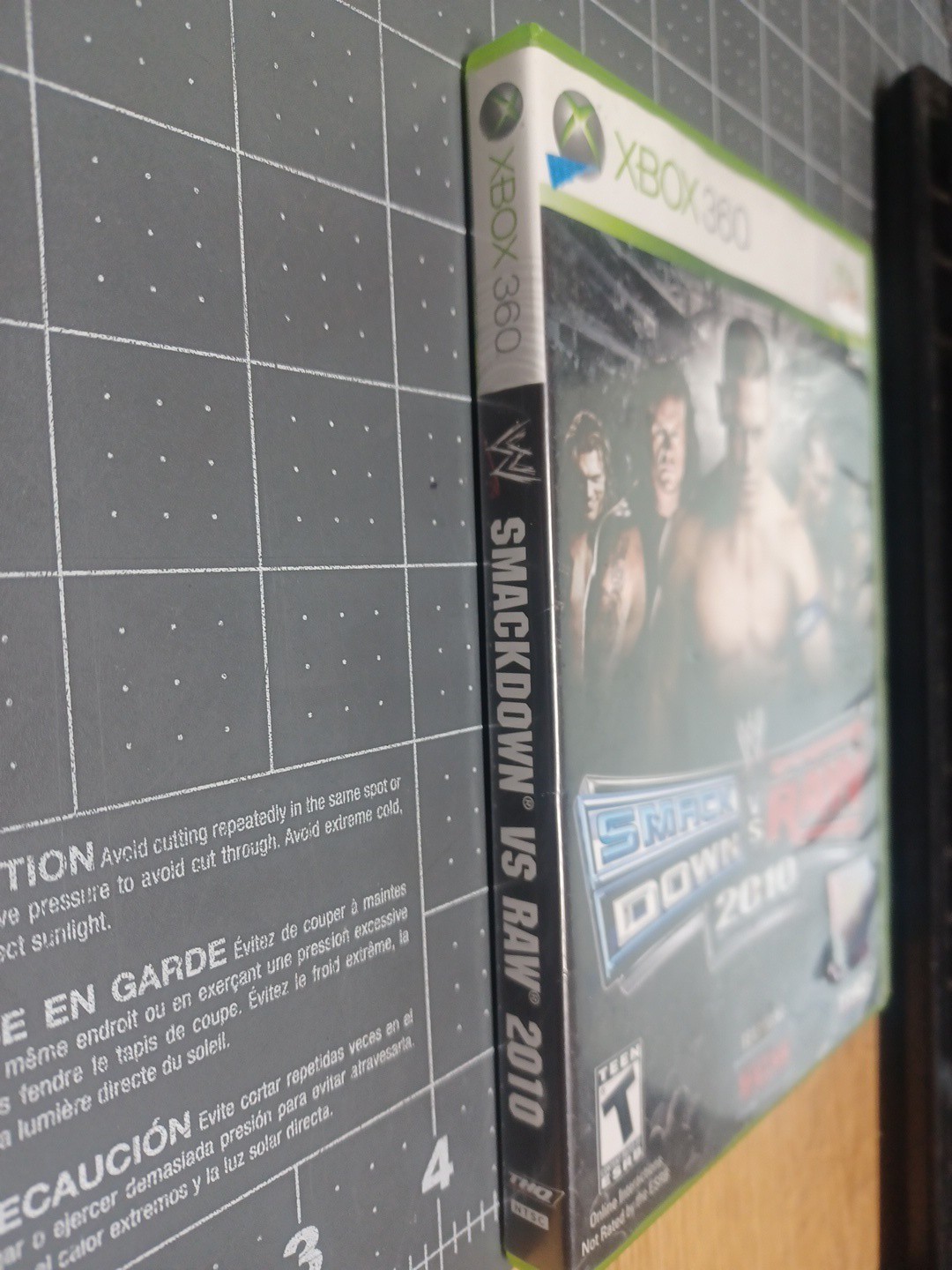 WWE SMACKDOWN VS RAW 2010 (MICROSOFT XBOX 360) COMPLETE W/ Manual – Tested
