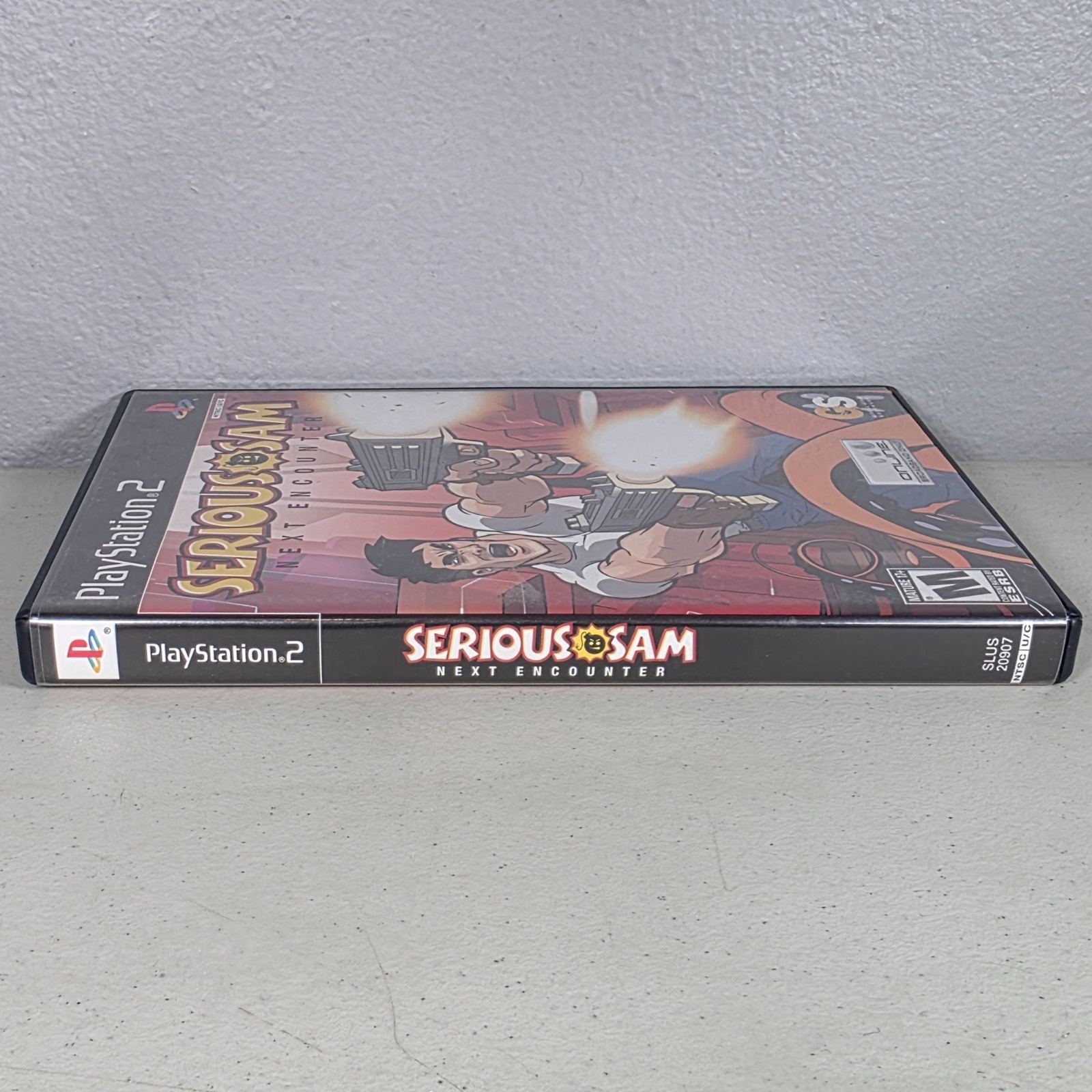 Serious Sam Next Encounter Sony PlayStation 2 Complete CIB W/Manual Registration