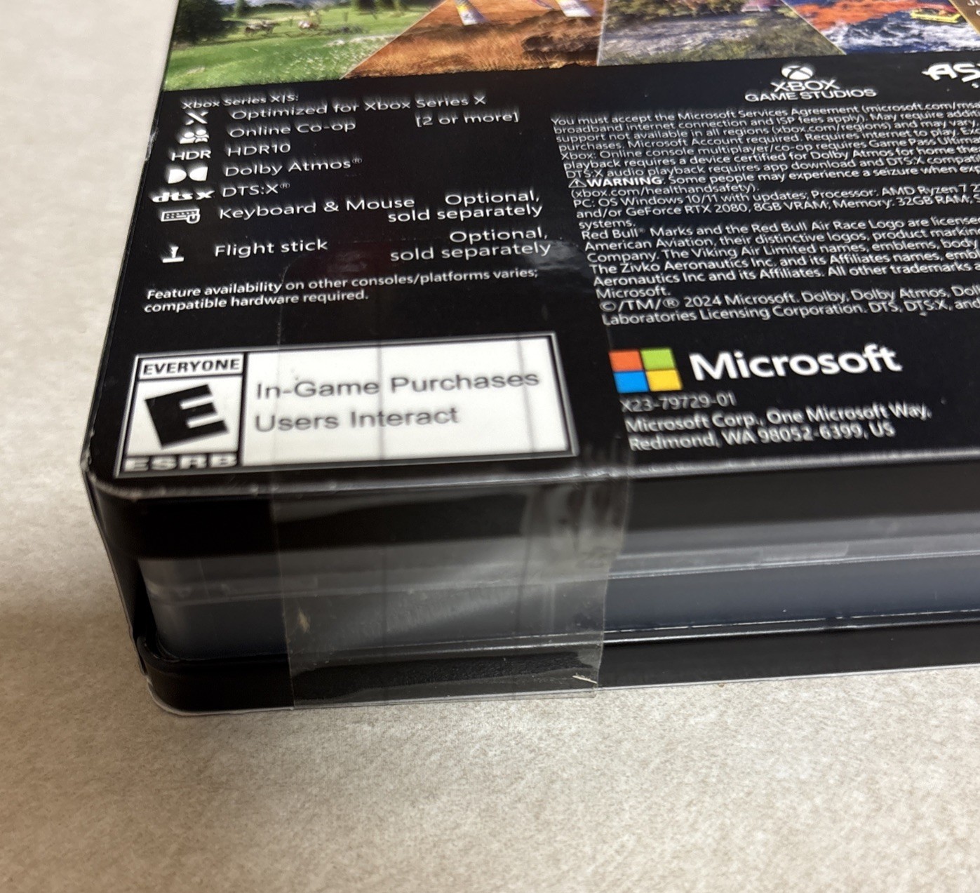 NEW sealed MICROSOFT FLIGHT SIMULATOR 2024 Premium Deluxe XBOX SERIES X Windows