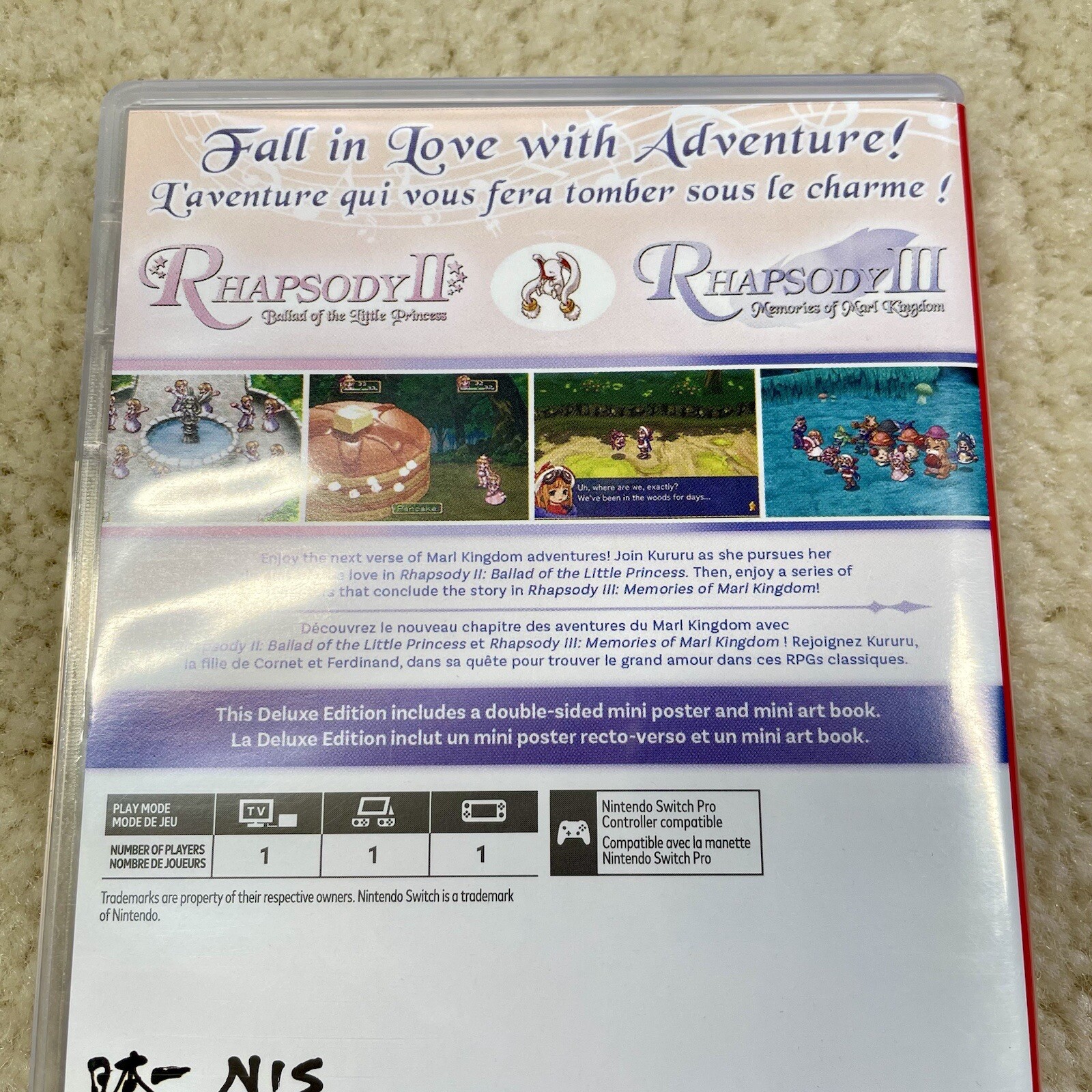 Rhapsody: Marl Kingdom Chronicles Deluxe Edition – Nintendo Switch OPEN BOX NEW