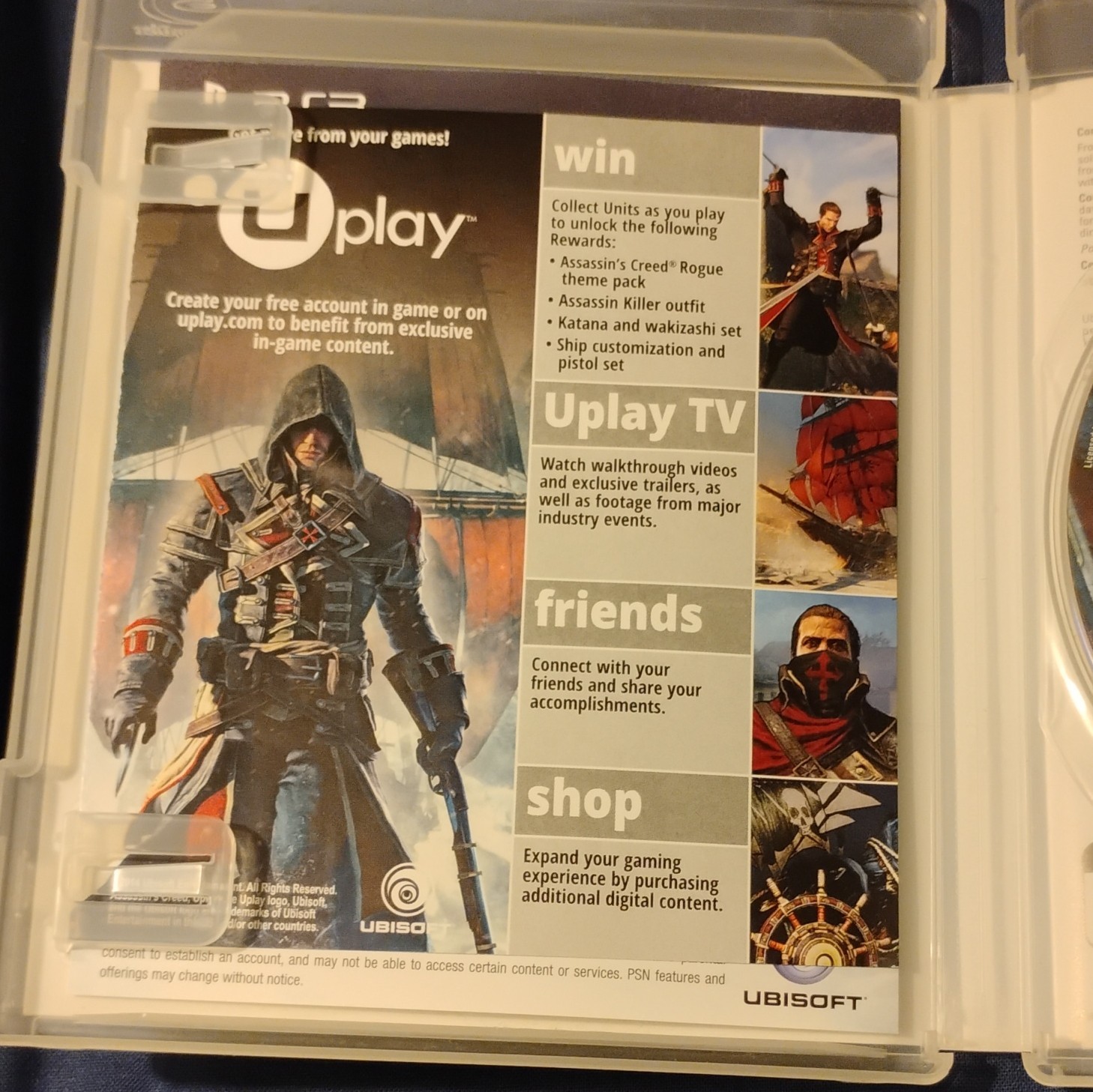 Ubisoft Assassin’s Creed Rogue Limited Edition PS3 NTSC-U/C (US/Canada)