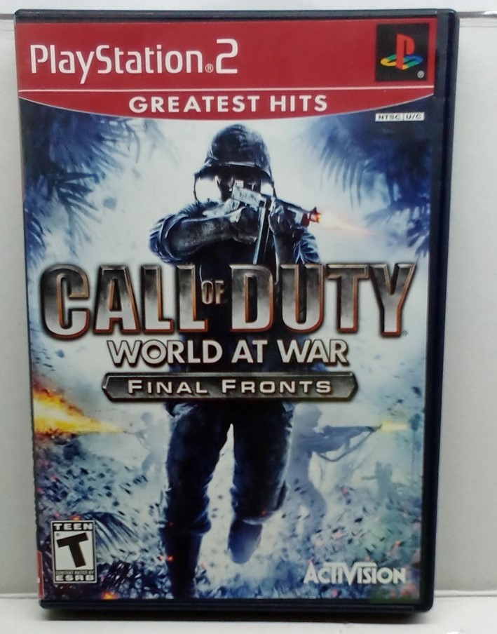 Call of Duty: World at War Final Fronts (PlayStation 2, 2010) Complete Tested