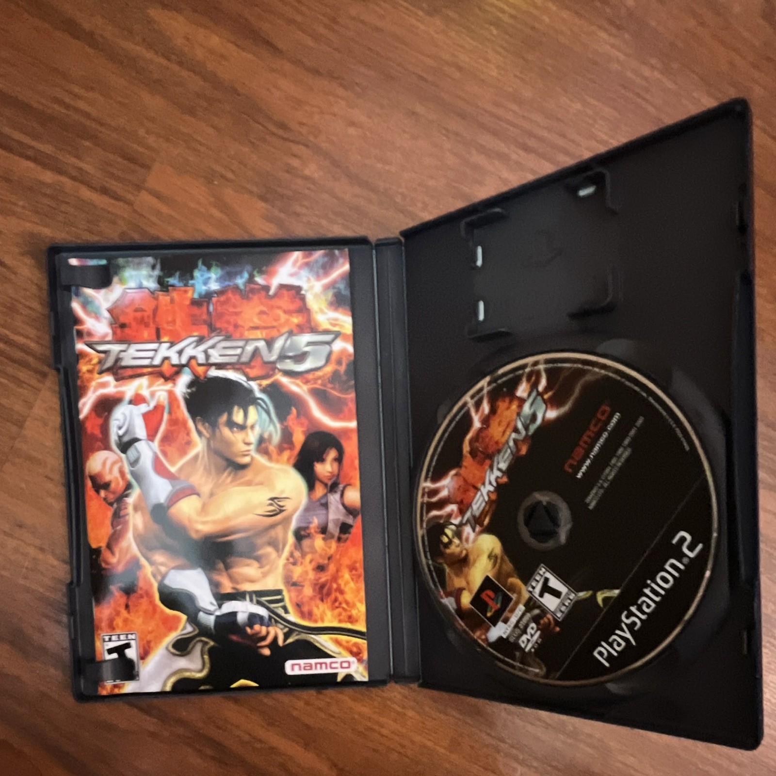 Namco Tekken 5 Sony PlayStation 2 Manual Included Fighting T-Teen NTSC-U/C