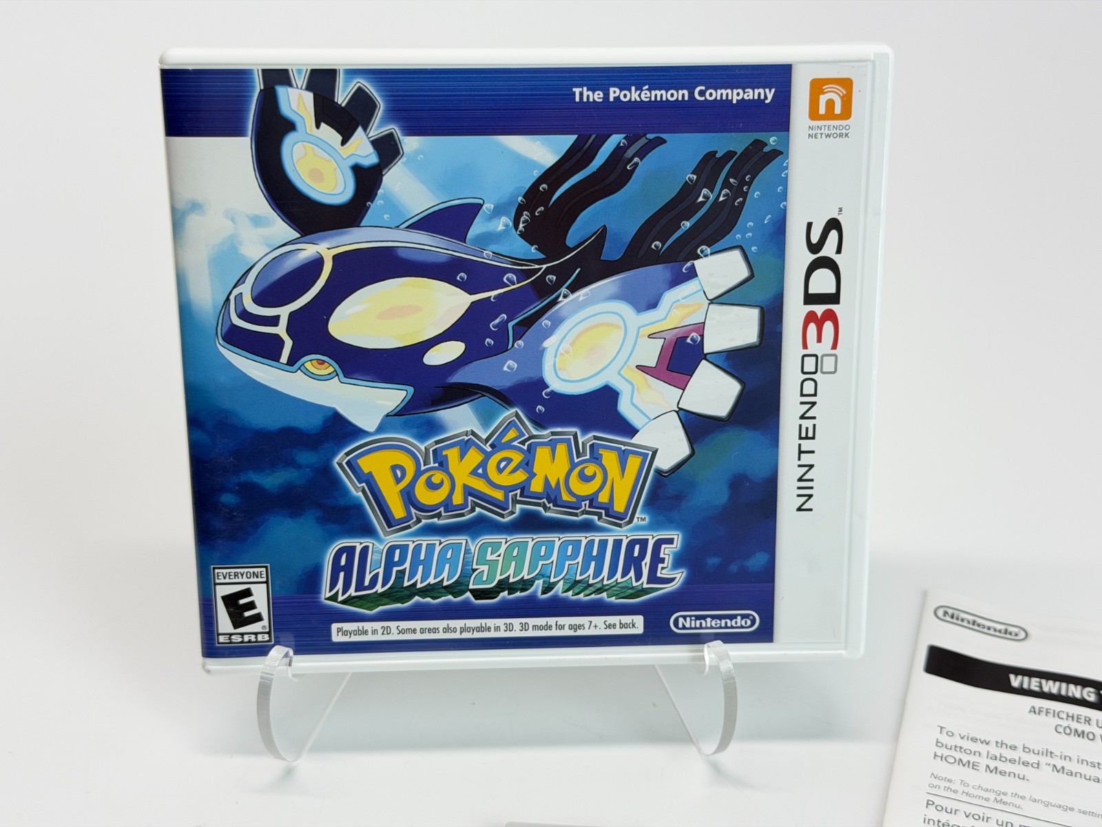 Pokemon: Alpha Sapphire (Nintendo 3DS) Complete & Tested