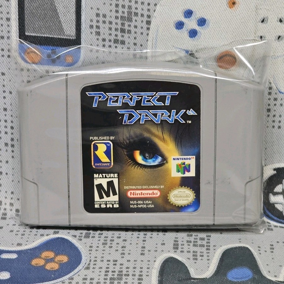 Perfect Dark (Nintendo 64 N64, 2000) CLEANED & TESTED CART ONLY
