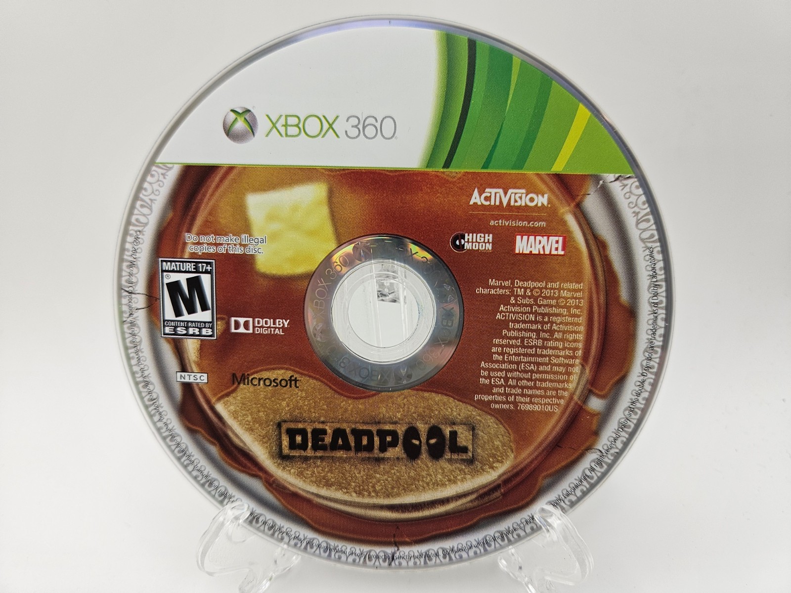 Deadpool Microsoft Xbox 360 Complete CIB – Tested & Works Refurbished