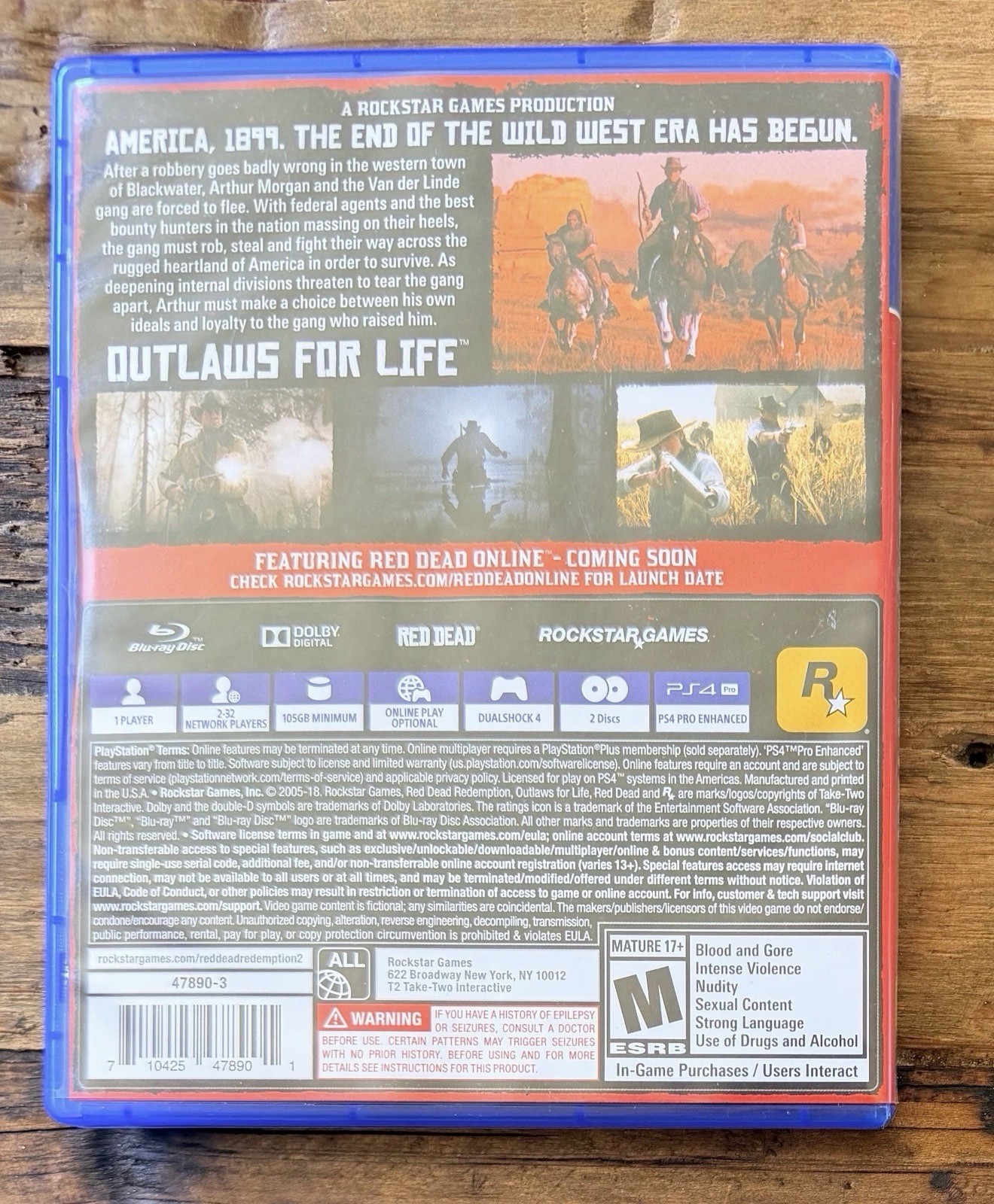 Red Dead Redemption 2 PS4 2018