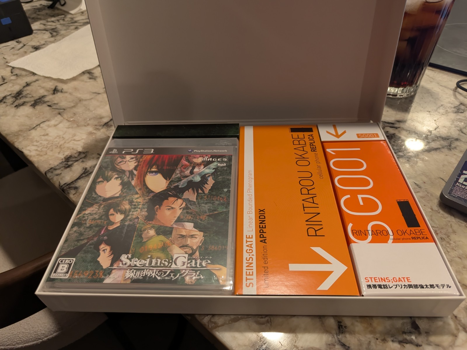 Steins;Gate Linear Bounded Phenogram – Import – PS3 – Limited Edition (No Phone)