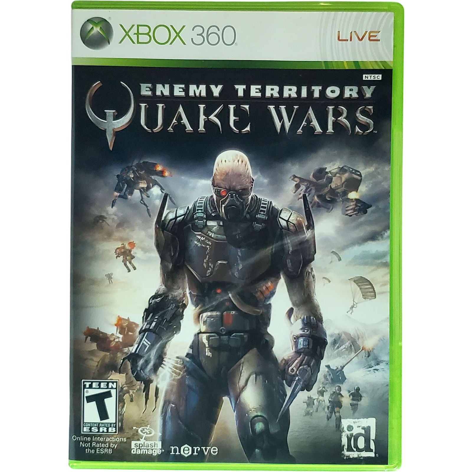 Enemy Territory Quake Wars – Microsoft Xbox 360 Pristine Tested 1Y Guarantee