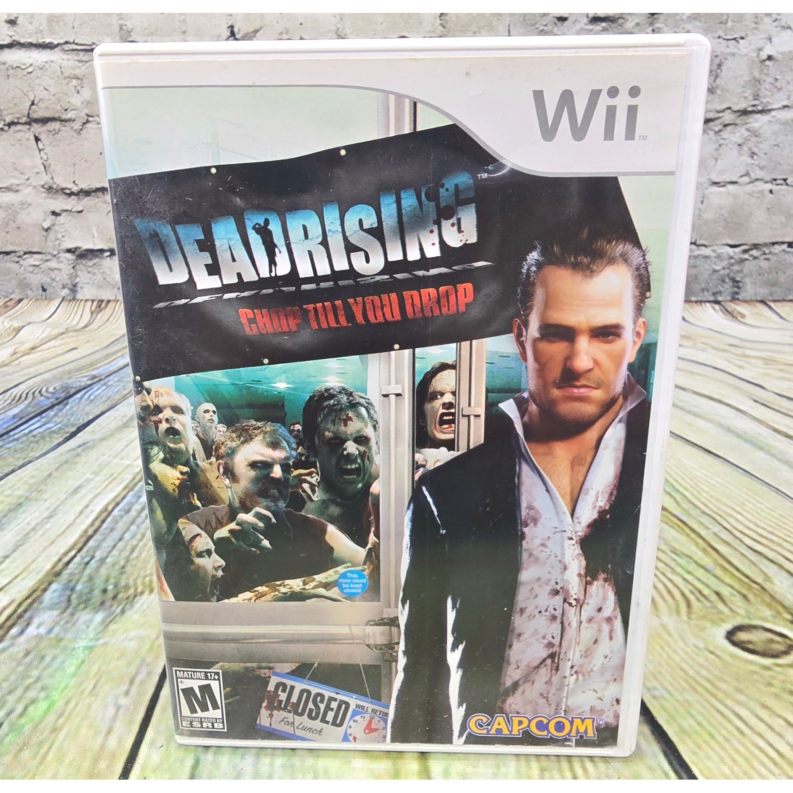Dead Rising Chop Till You Drop Nintendo Wii Game M Mature Zombie Horror SEO