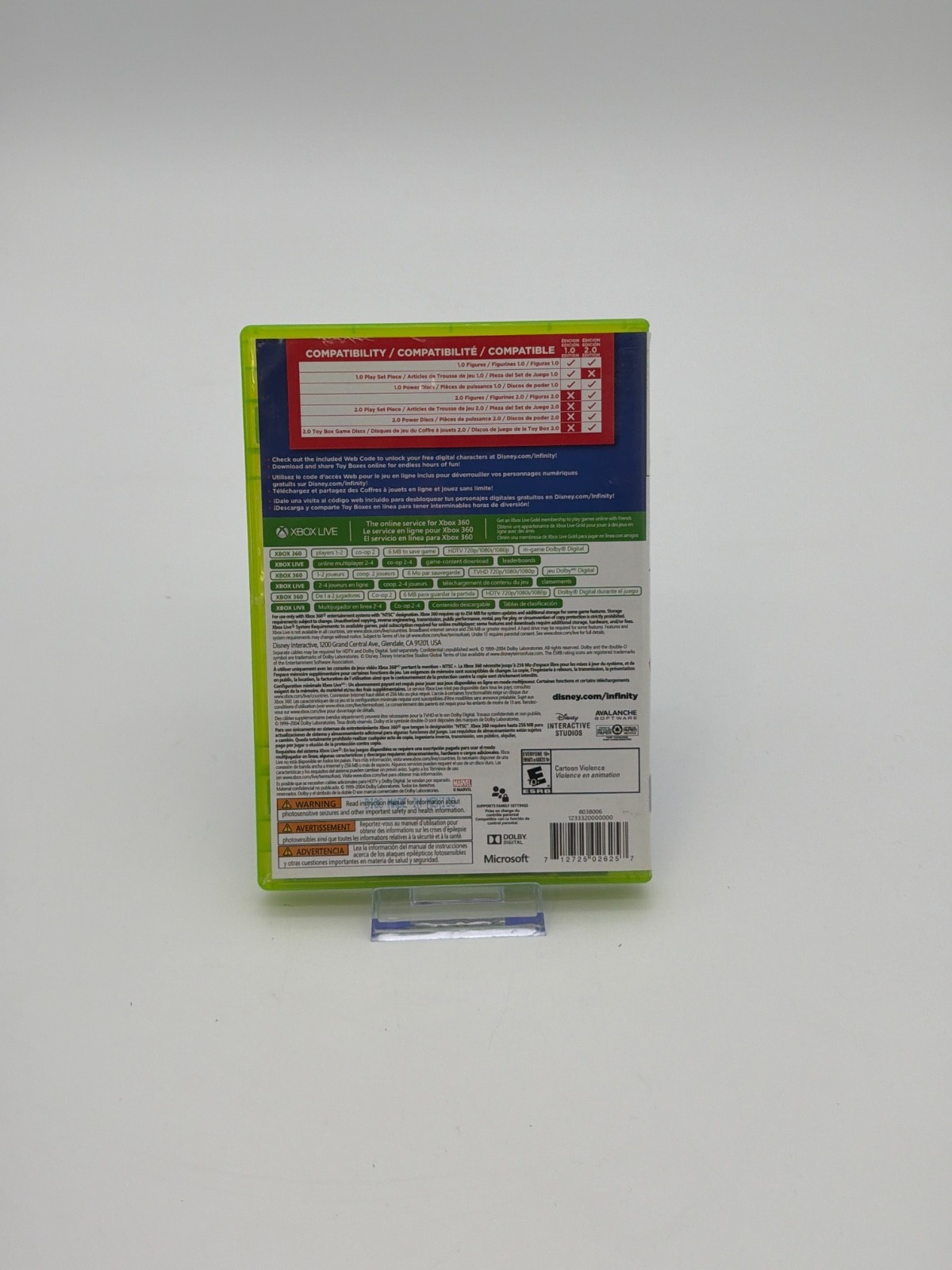 Disney Infinity 2.0 Microsoft Xbox 360 CIB Complete Tested Working