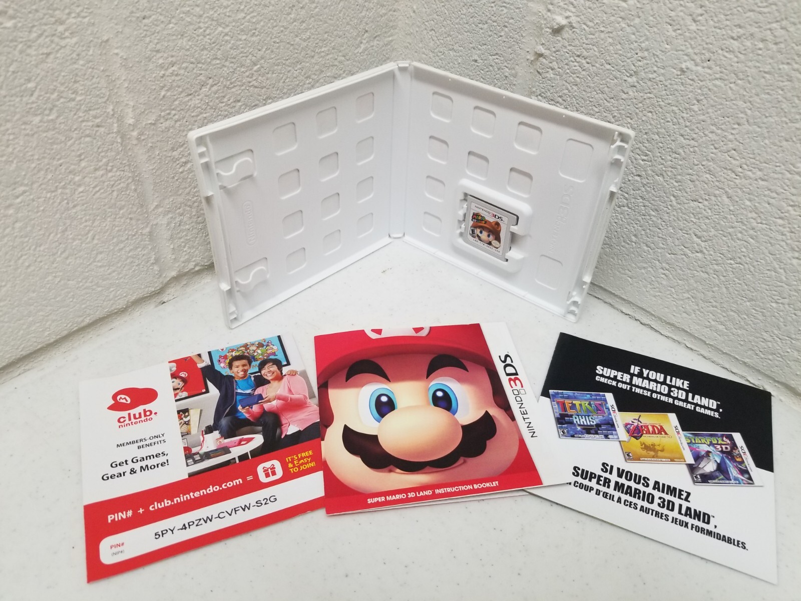 Super Mario 3D Land (3DS, 2011) Barely Used, Authentic, ME1