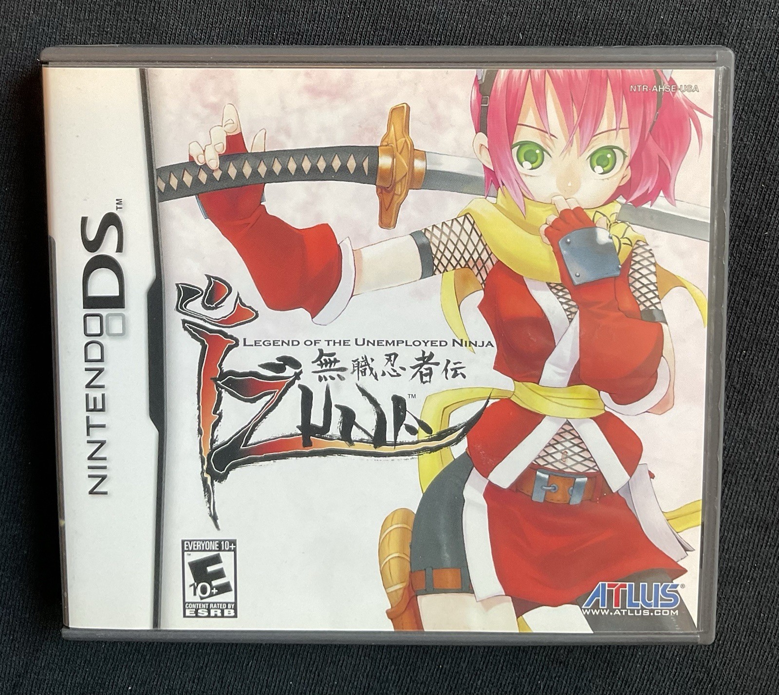 Izuna: Legend of the Unemployed Ninja (Nintendo DS, 2007) CIB -Tested