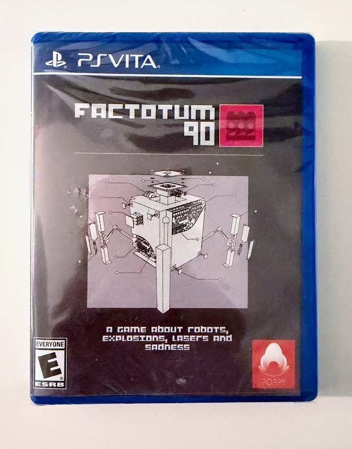 Limited Run #121: Factotum 90 (Vita) – New & Factory Sealed ~