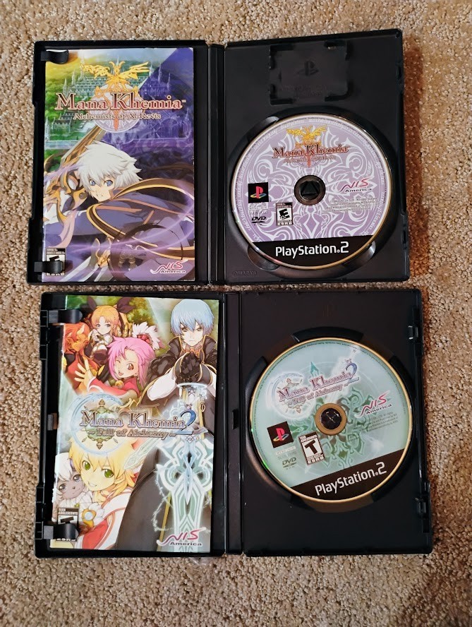 Mana Khemia 1 & 2 Bundle (PS2)