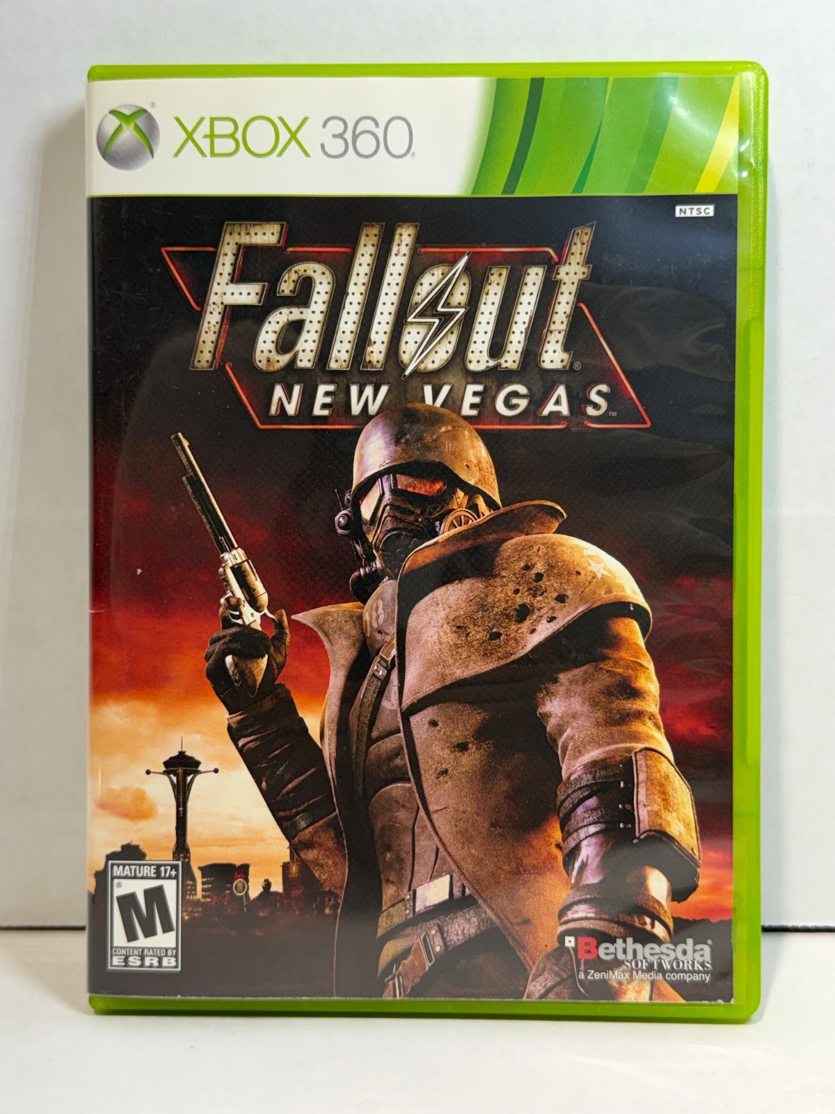 Fallout New Vegas Microsoft Xbox 360 Complete CIB Tested Free Shipping