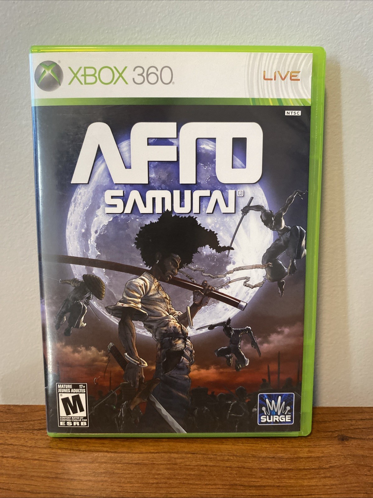 Afro Samurai – Microsoft Xbox 360 CIB See Pics For Condition