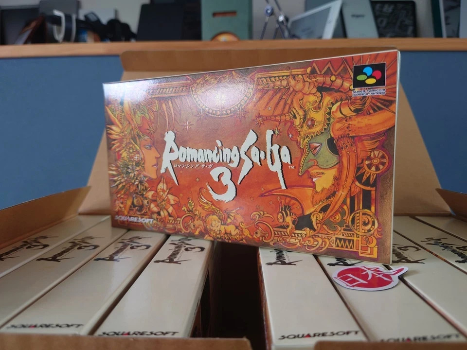NEW Romancing Saga 3 10-Piece OEM Retail BOX Super Nintendo SNES Super Famicom