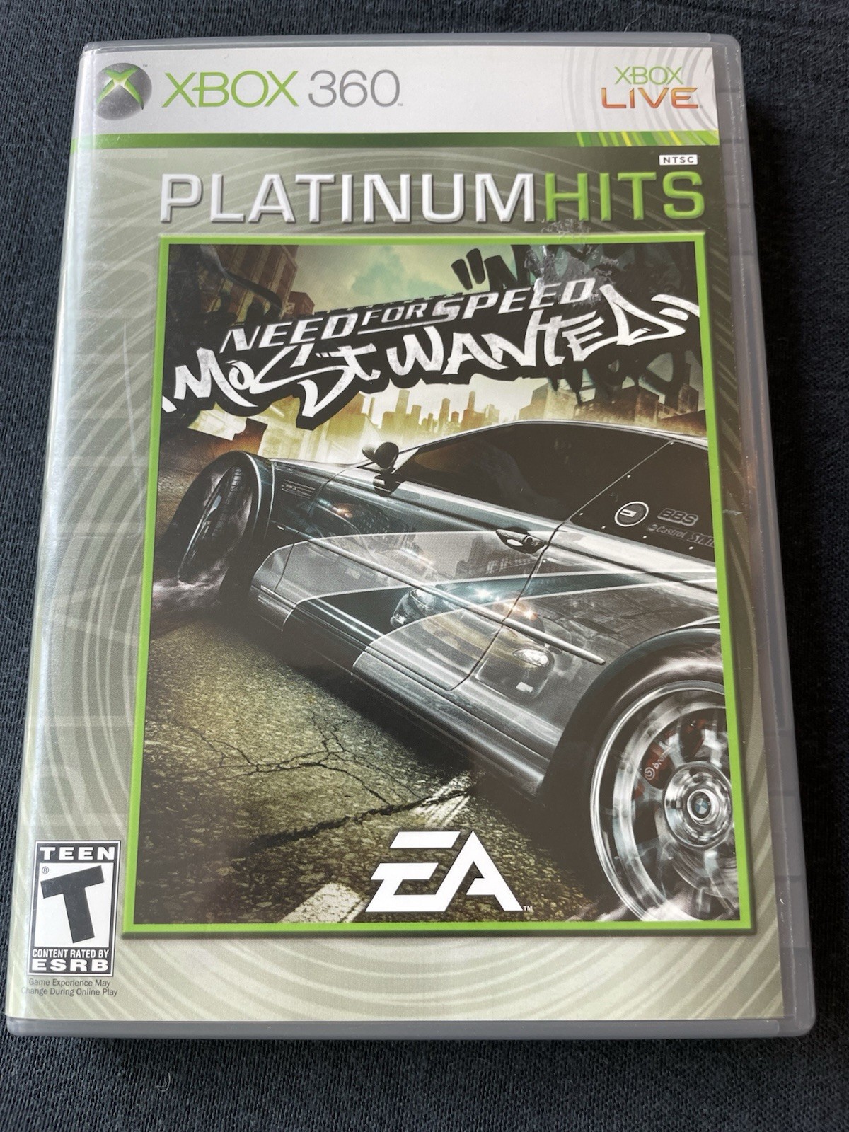 Need for Speed: Most Wanted — Platinum Hits Edition (Microsoft Xbox 360, 2006)