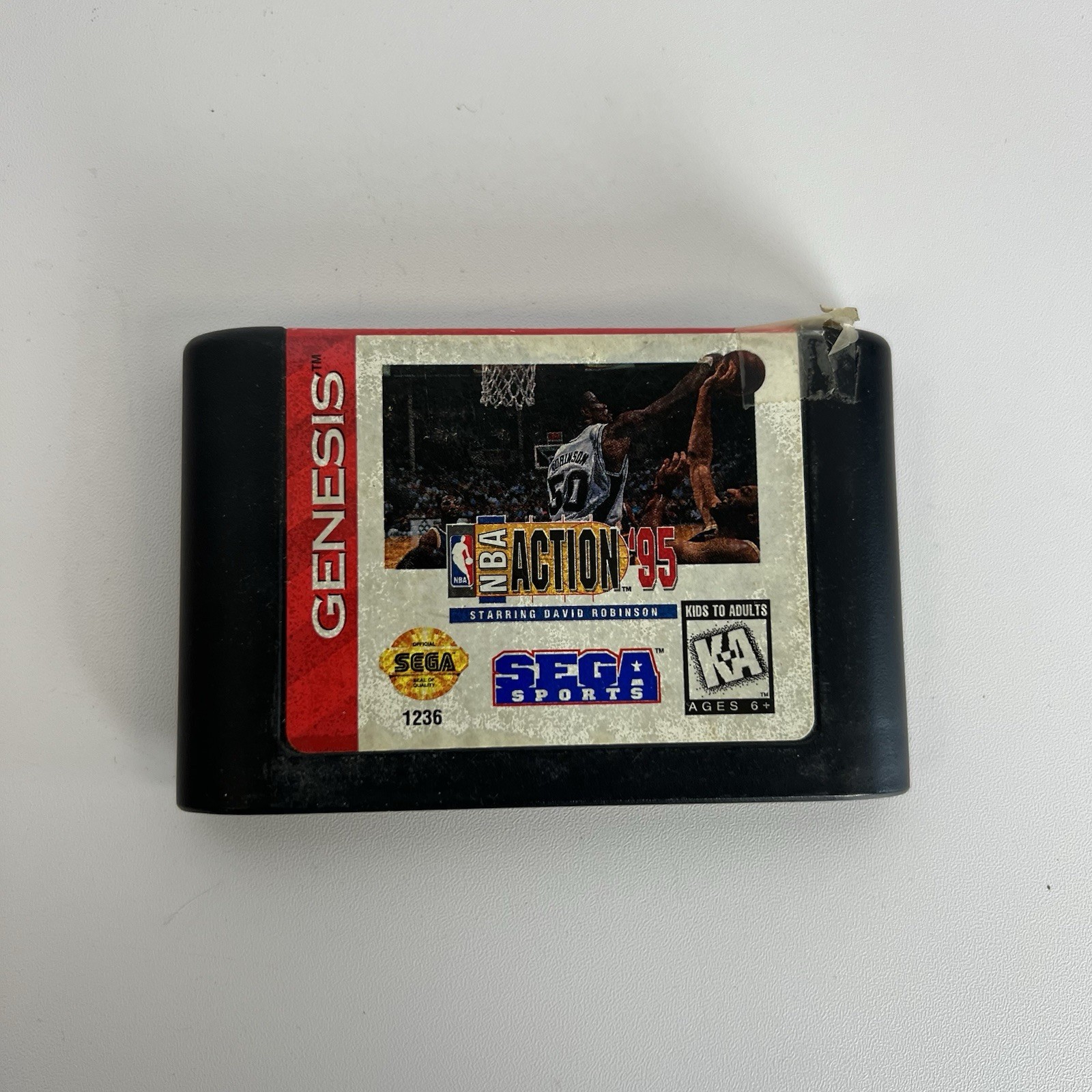 NBA Action ’95 Starring David Robinson (Sega Genesis, 1995)