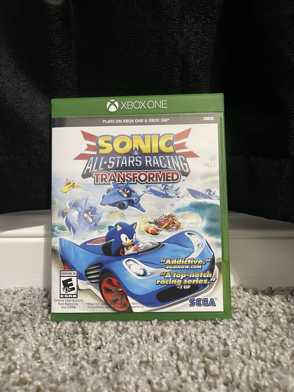 Sonic & All-Stars Racing Transformed Microsoft Xbox One & 360 Tested & Working
