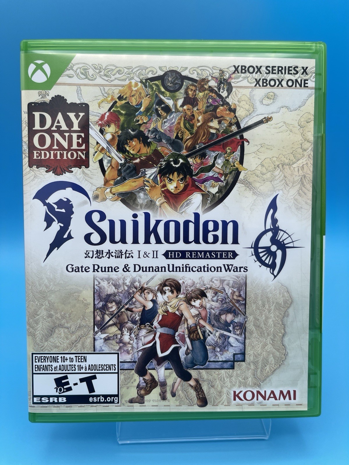 Suikoden I & II 1 & 2 Remastered – Microsoft Xbox Series X|S XB1 MINT DISC