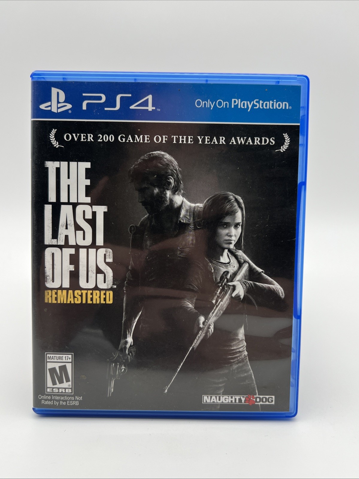 The Last of Us Remastered (PlayStation 4, 2014) PS4 game & case
