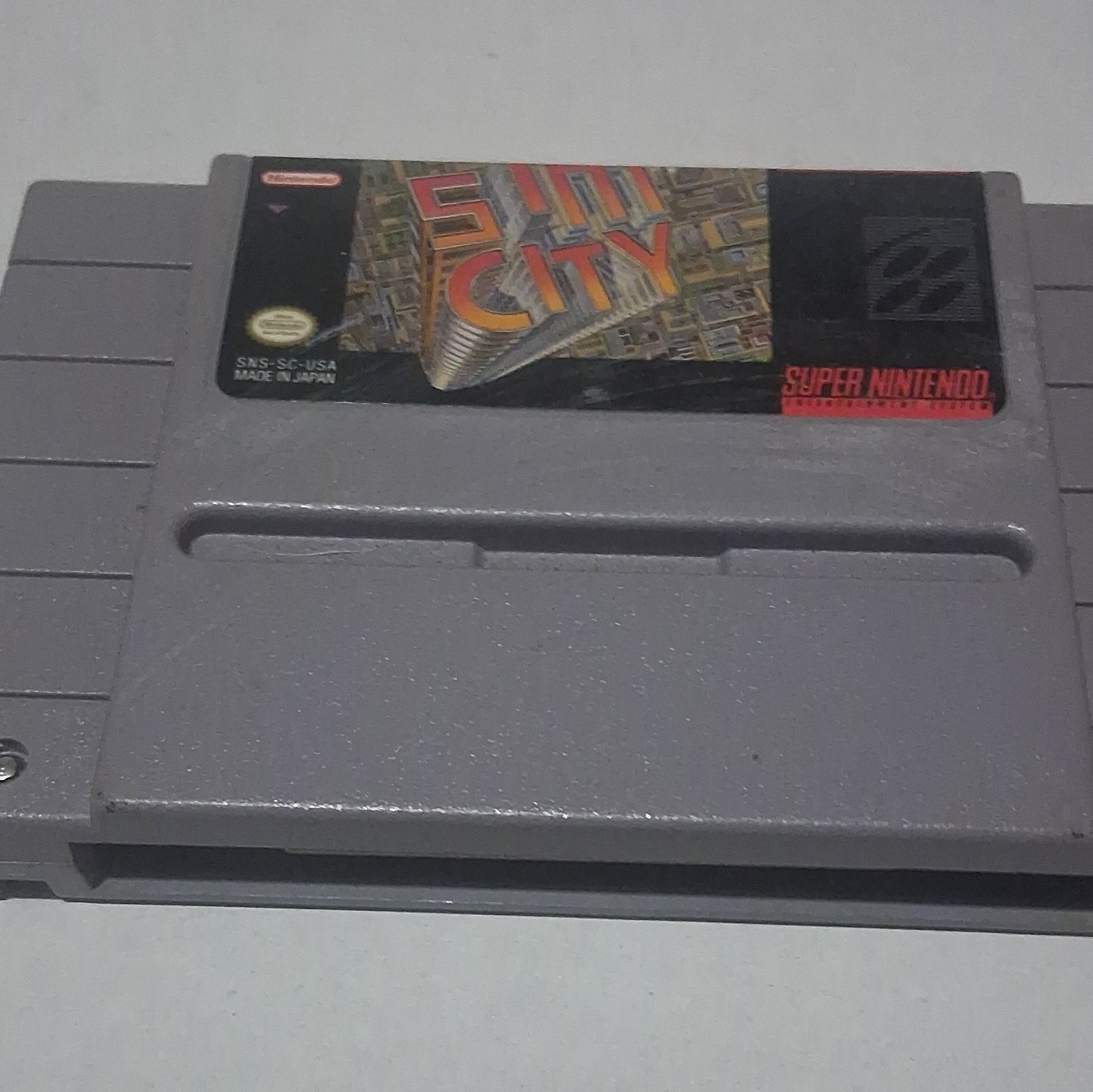 Nintendo Sim City Simulation Super Nintendo SNES NTSC-U/C Cartridge