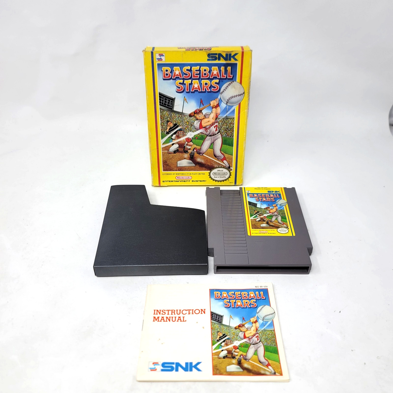 Baseball Stars (Nintendo Entertainment System) CIB Complete Tested Working