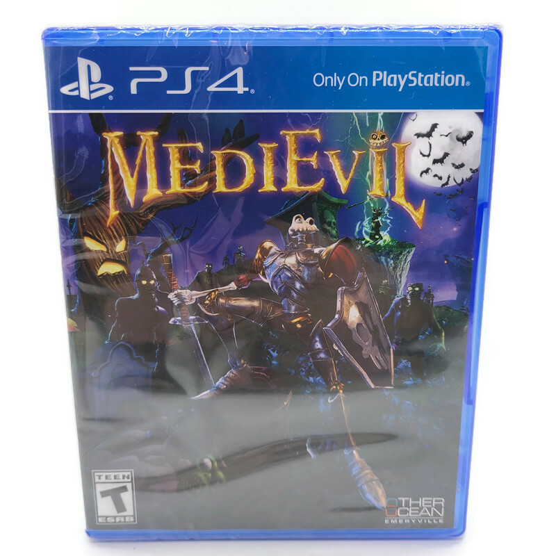 MediEvil PlayStation 4 Video Game New Sealed Free Shipping