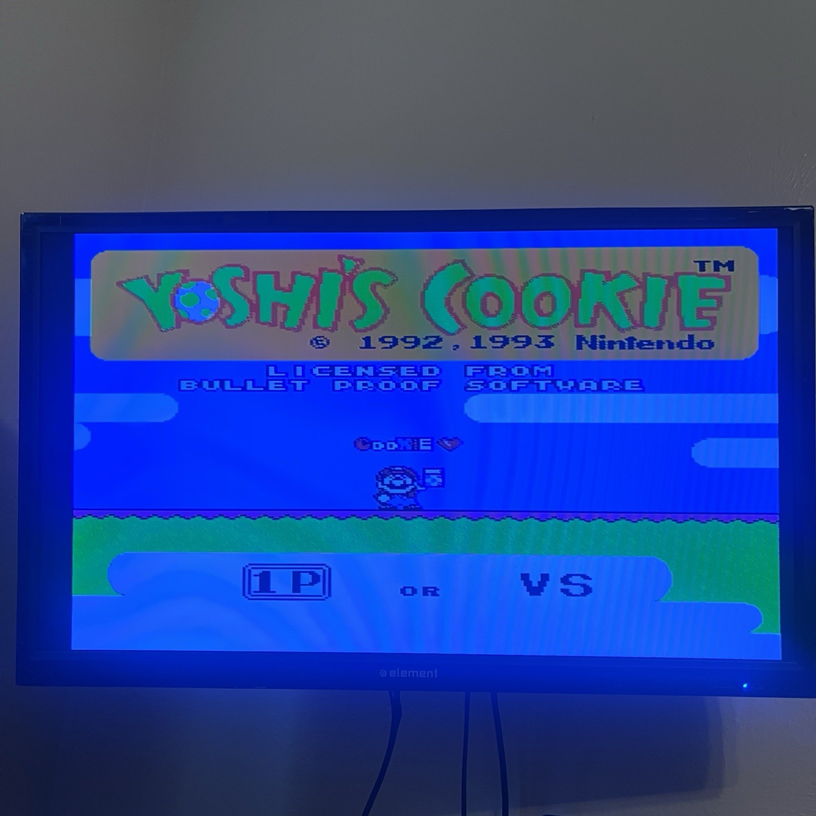 Yoshi’s Cookie (Nintendo NES 1993) Retro Video Game Tested & Authentic Cartridge