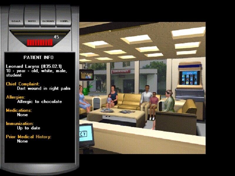 EMERGENCY ROOM 1 PC GAME 1995 ORIGINAL +1Clk Windows 11 10 8 7 Vista XP Install