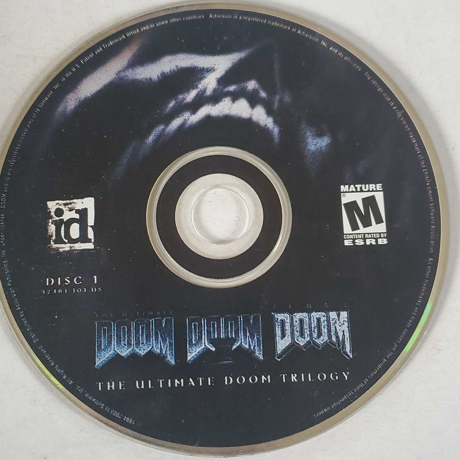 Vintage 1994 The Ultimate Doom Trilogy Disc #1 PC, 1994