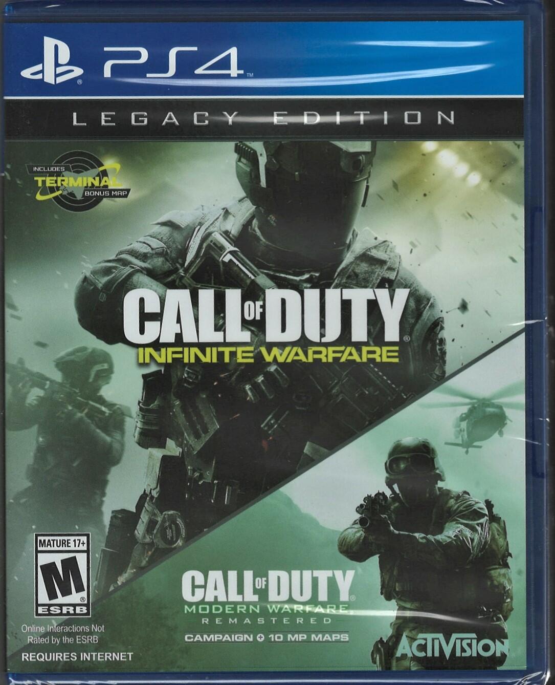 Call of Duty: Infinite Warfare Legacy Edition PS4 (Brand New Factory Sealed US V