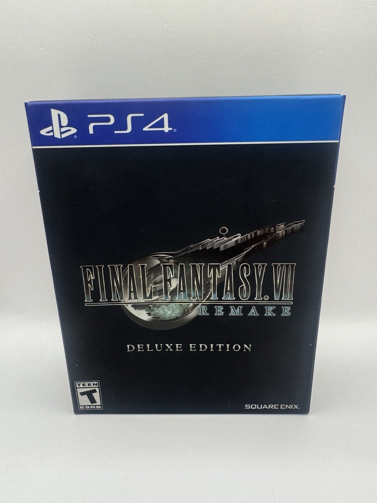 Final Fantasy VII Remake Deluxe Edition PS4 Complete w/ SteelBook Art Book CD