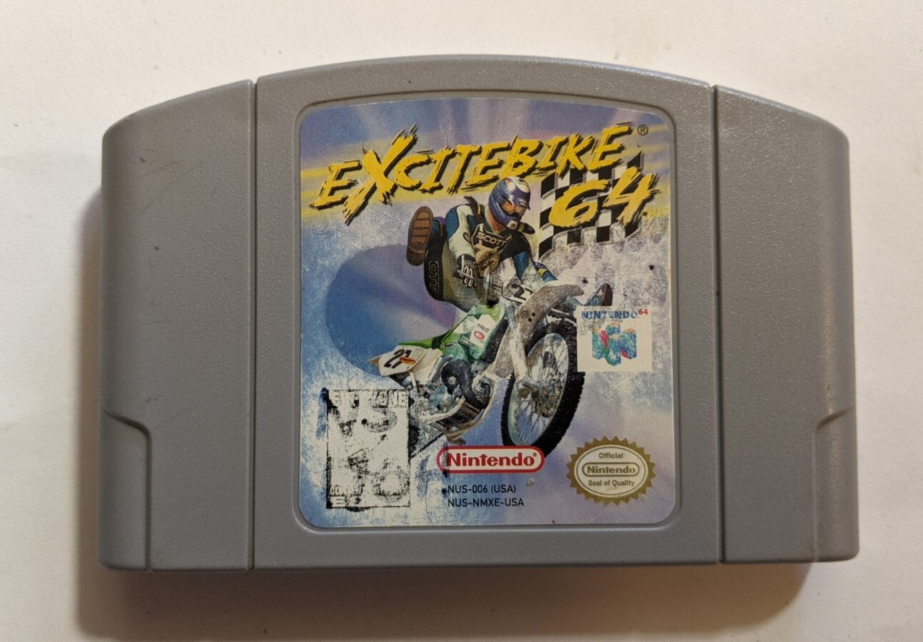 Excitebike 64 [Nintendo 64 – NUS-NMXE-USA]